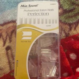Mia secret, 500 clear nail tips